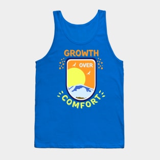 Growth Over Comfort Tank Top